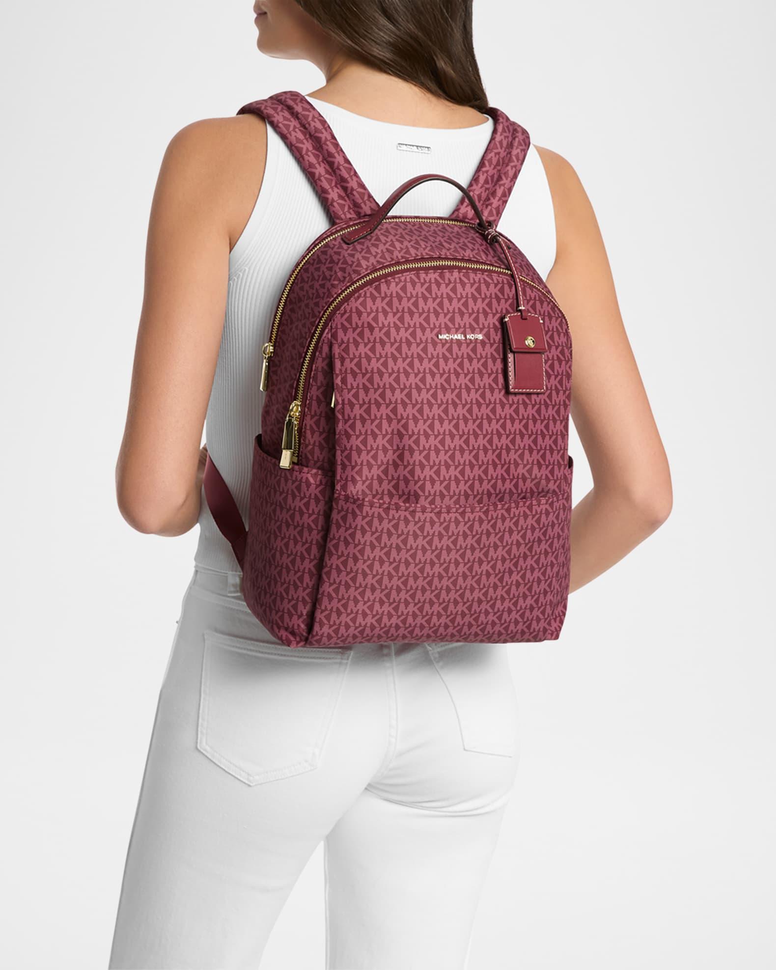 Sable Large Signature Logo Recycled Fabric Backpack Product Image