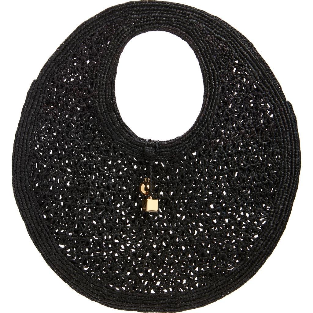 Le Rond Spiaggia raffia shoulder bag Product Image