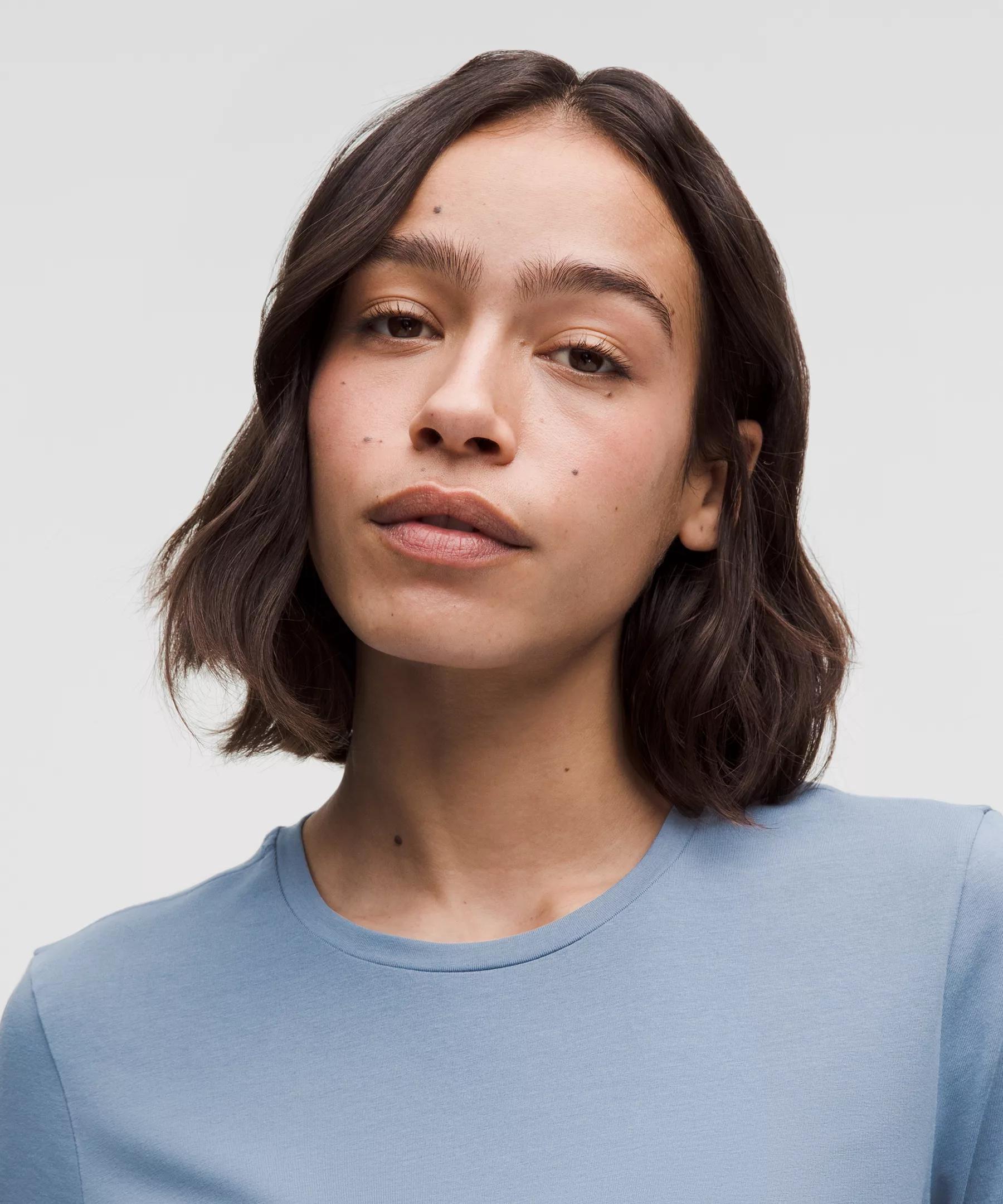 Organic Cotton Crewneck Long-Sleeve Shirt Product Image