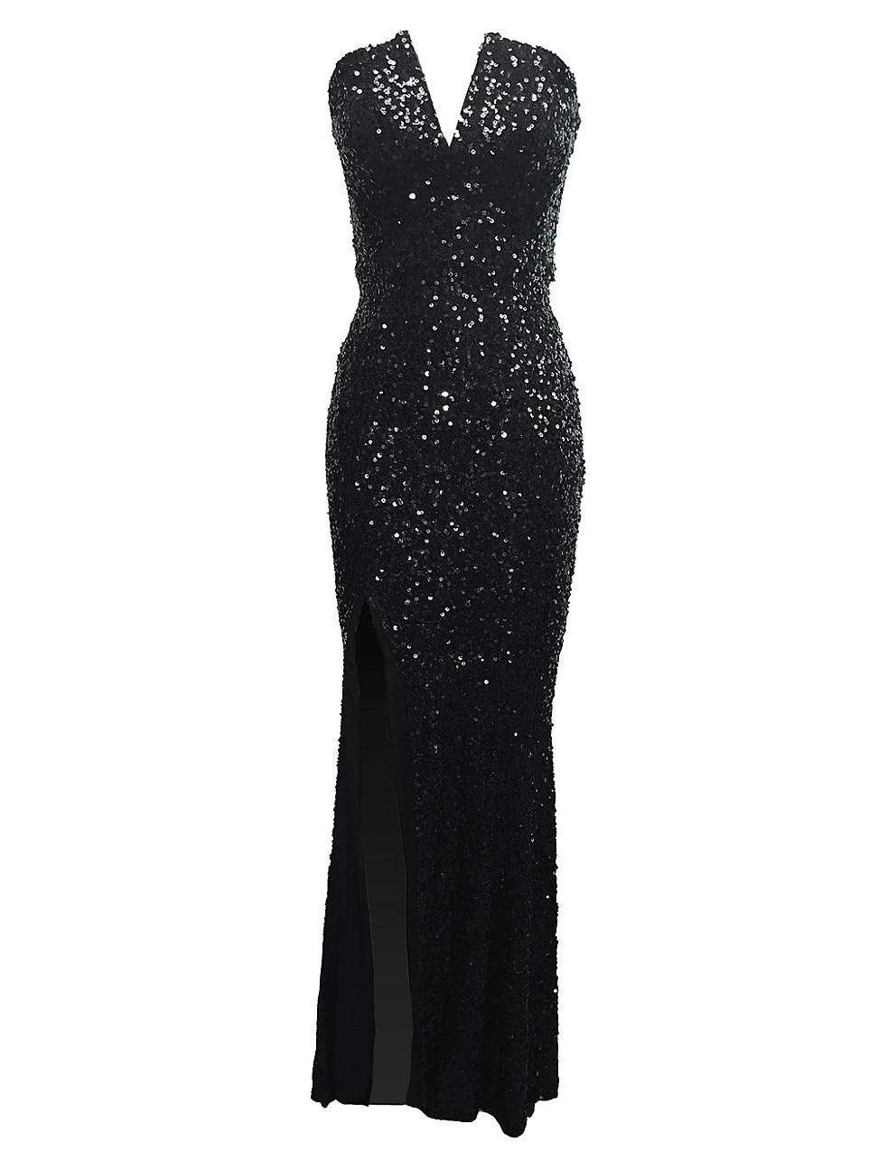 Womens Fernanda Sequin Mermaid Gown Product Image
