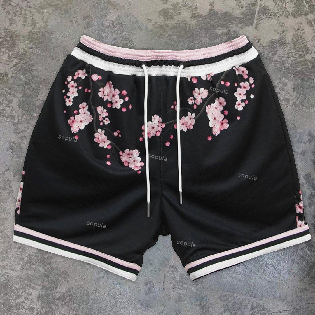 Sopula Art Casual Loose Street Sports Shorts Product Image