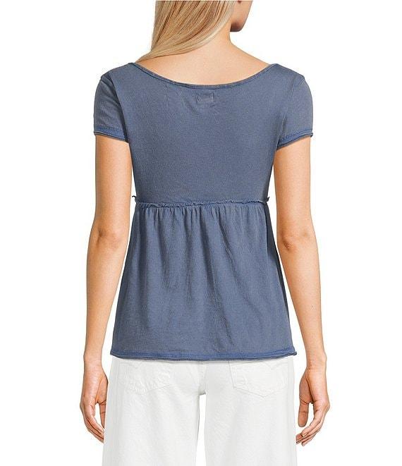 BDG Urban Outfitters Tina Short Sleeve Babydoll Top Product Image