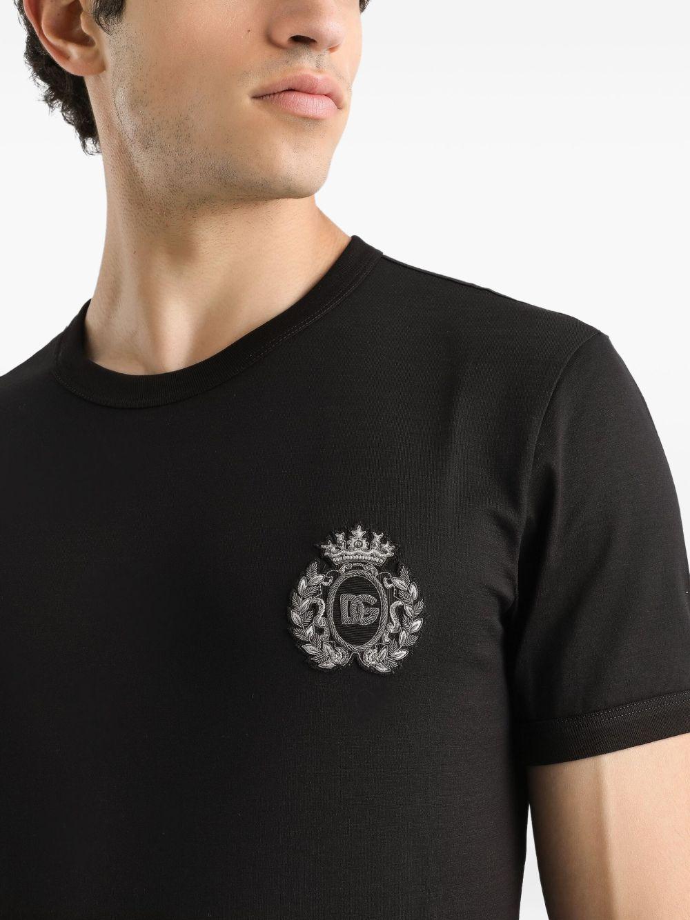 logo-embroidered T-shirt Product Image