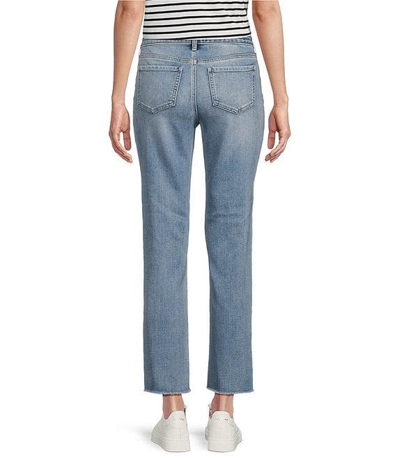 NYDJ Petite Size Sheri Lift Tuck® Frayed Hem Ankle Jean Product Image