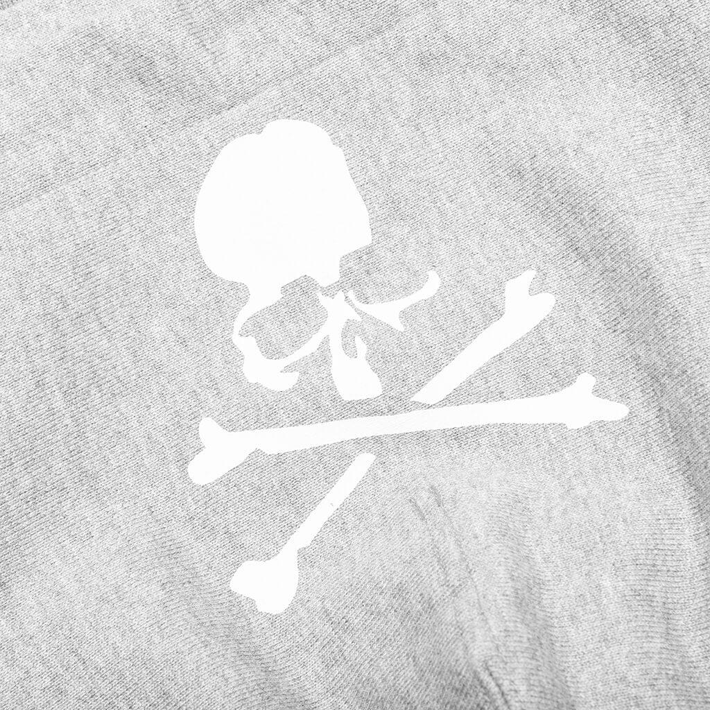 Logo Hoodie - Top Gray Male Product Image