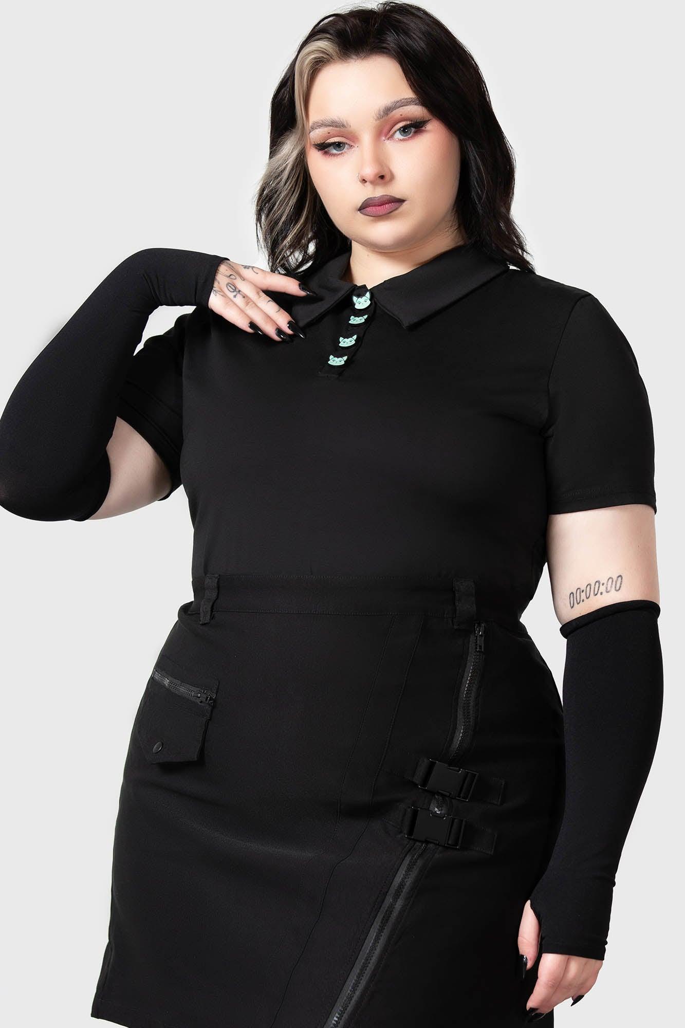 Lil Vampurr Collar Top Female Product Image