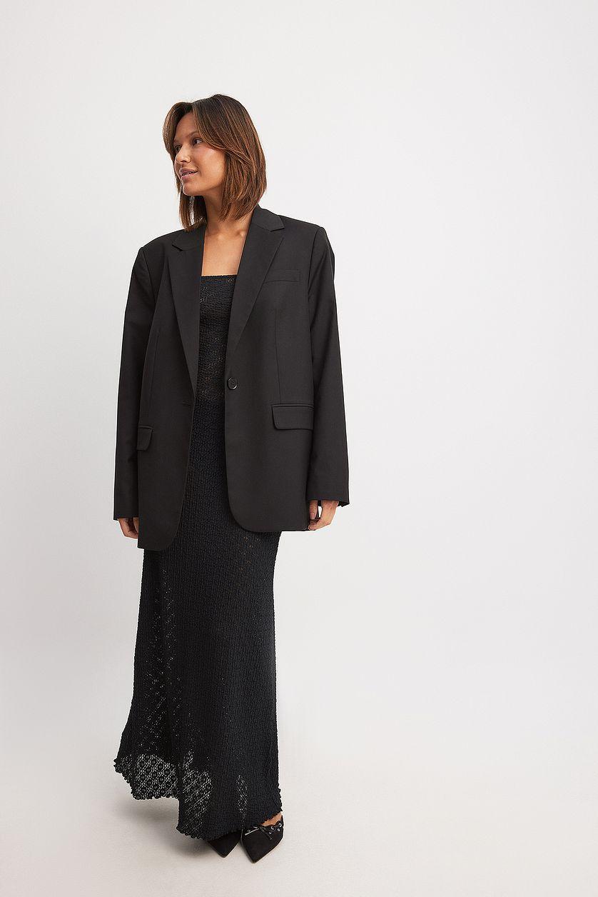 Strap Structure Maxi Dress Product Image