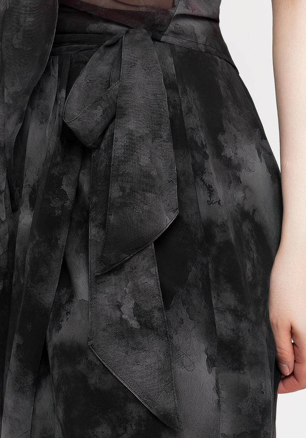 Tempest Tie Waist Midaxi Skirt Product Image