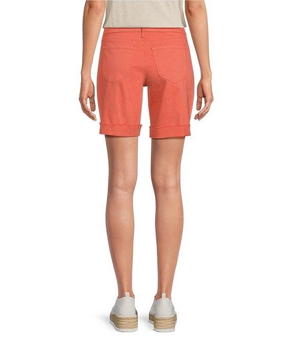 NYDJ Diana Stretch Denim Relaxed Fit Utility Shorts Product Image