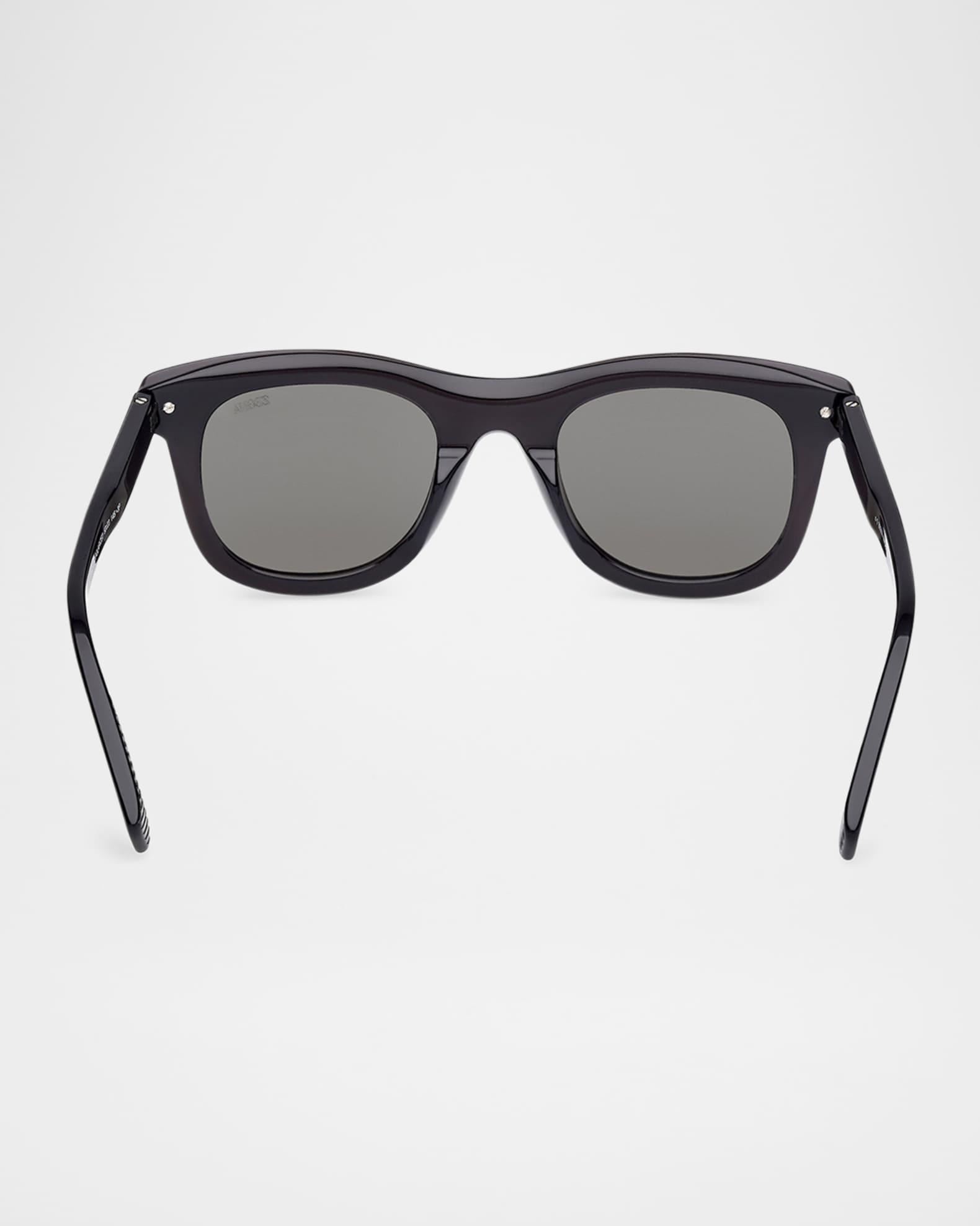 Mens Acetate Square Sunglasses Product Image