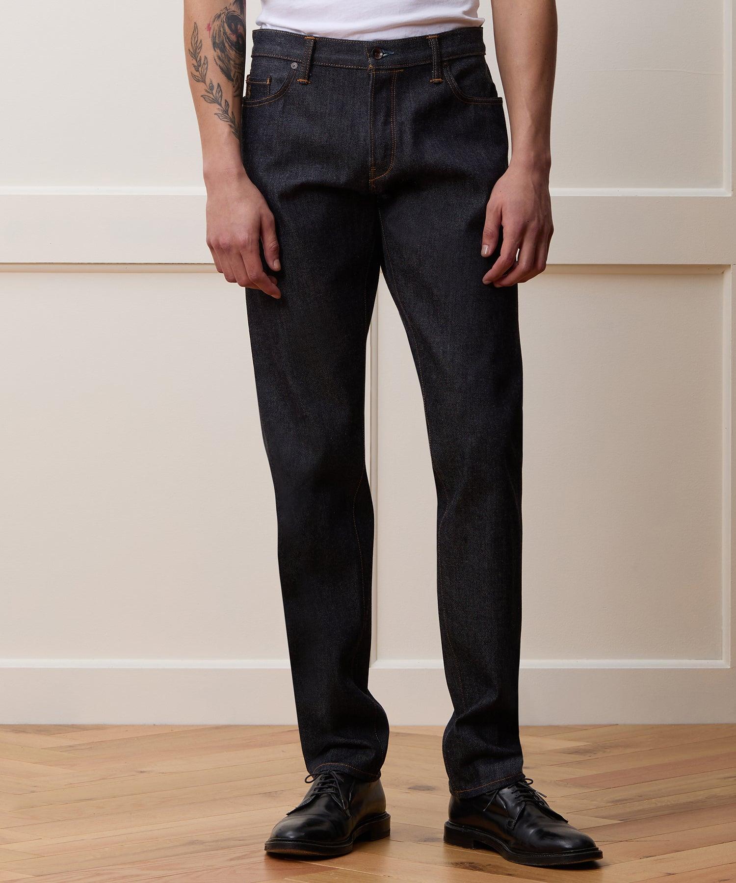 Made In USA Slim Selvedge Jean in Indigo Product Image