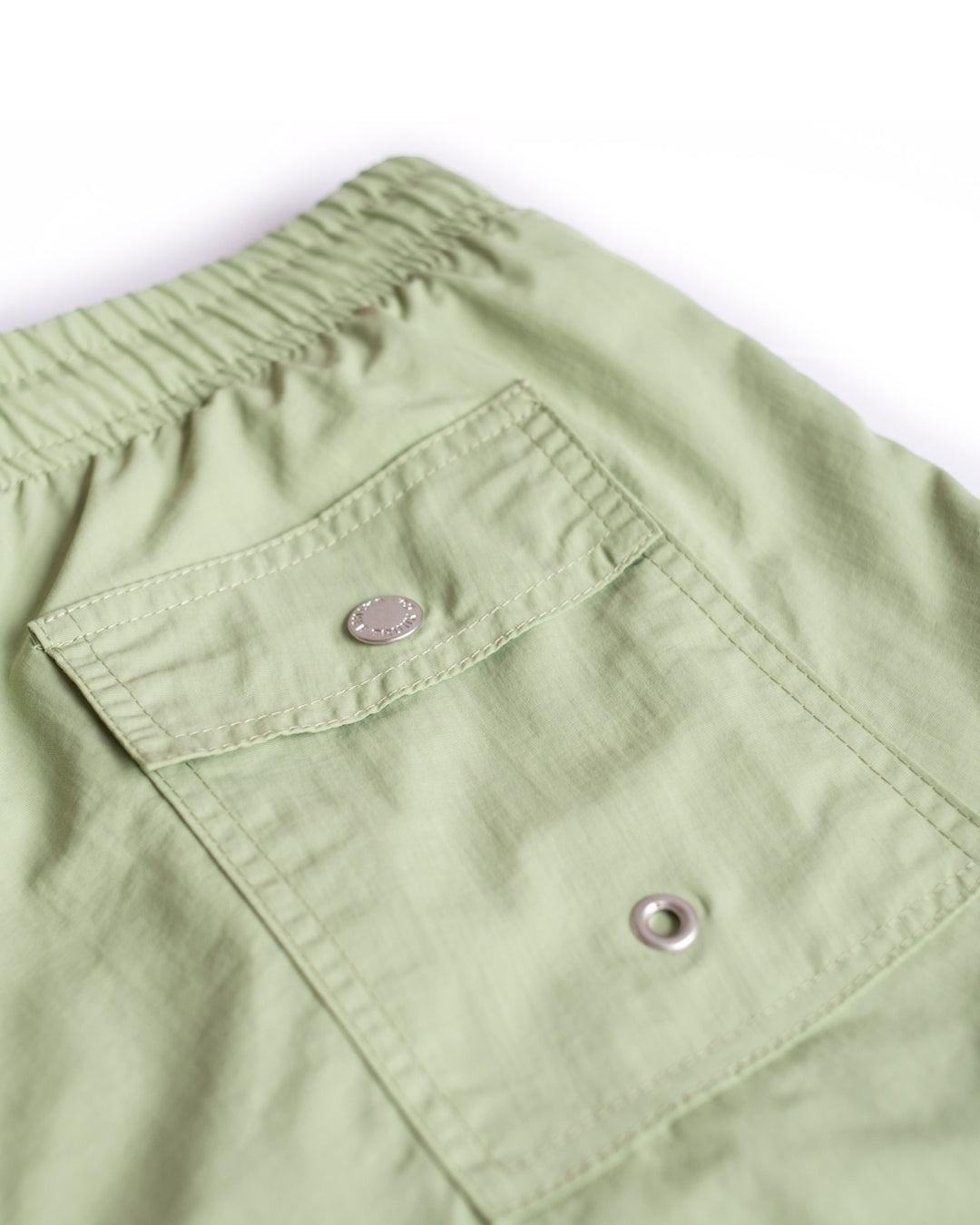 Solid Moss Swim Trunk Product Image