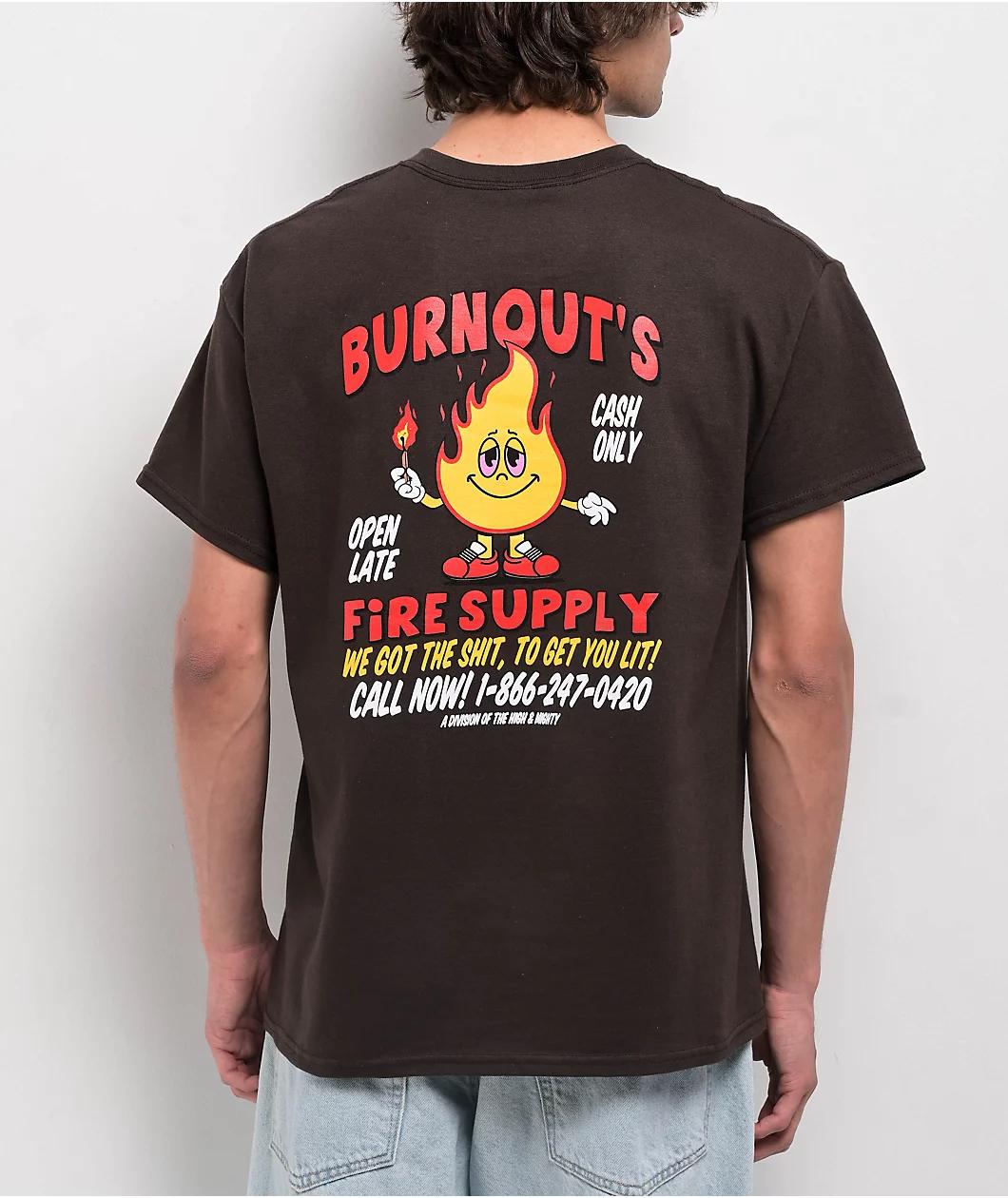 The High & Mighty Fire Brown T-Shirt  Product Image