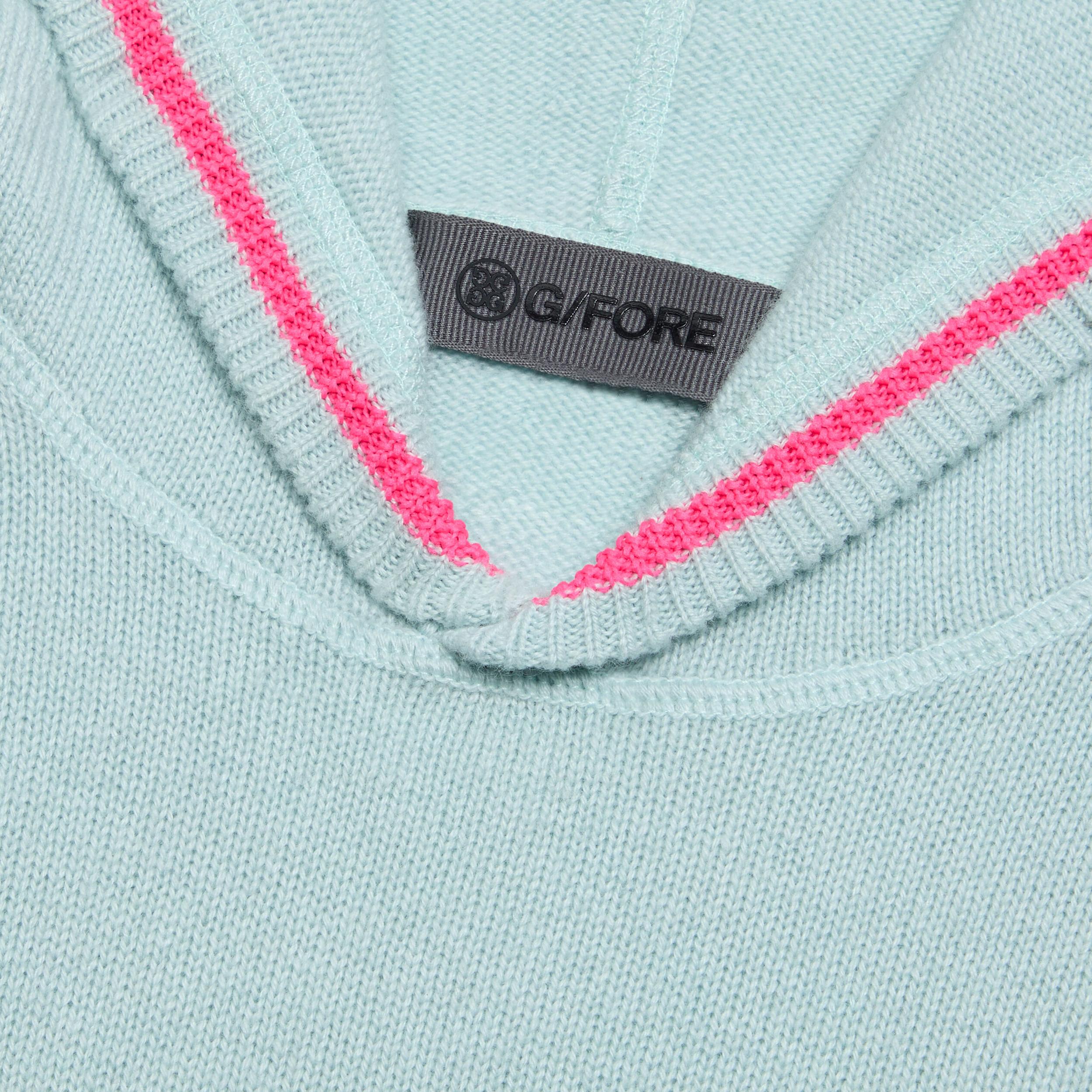 WASHABLE CASHMERE HOODED SWEATER Product Image