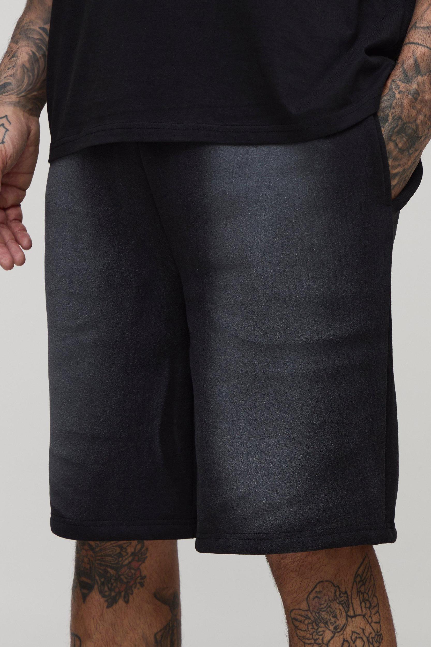 Tall Spray Wash Loose Short | boohooMAN USA Product Image