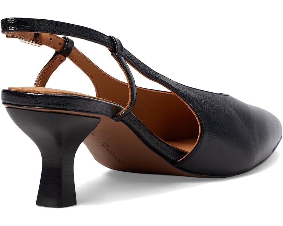 Women's Madewell The Debbie Slingback Pump In Leather Product Image