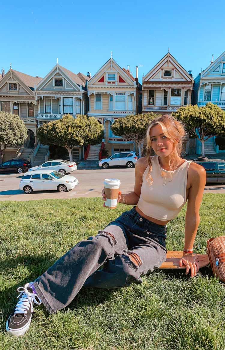 Robin Wide Leg Jeans Black Wash Product Image