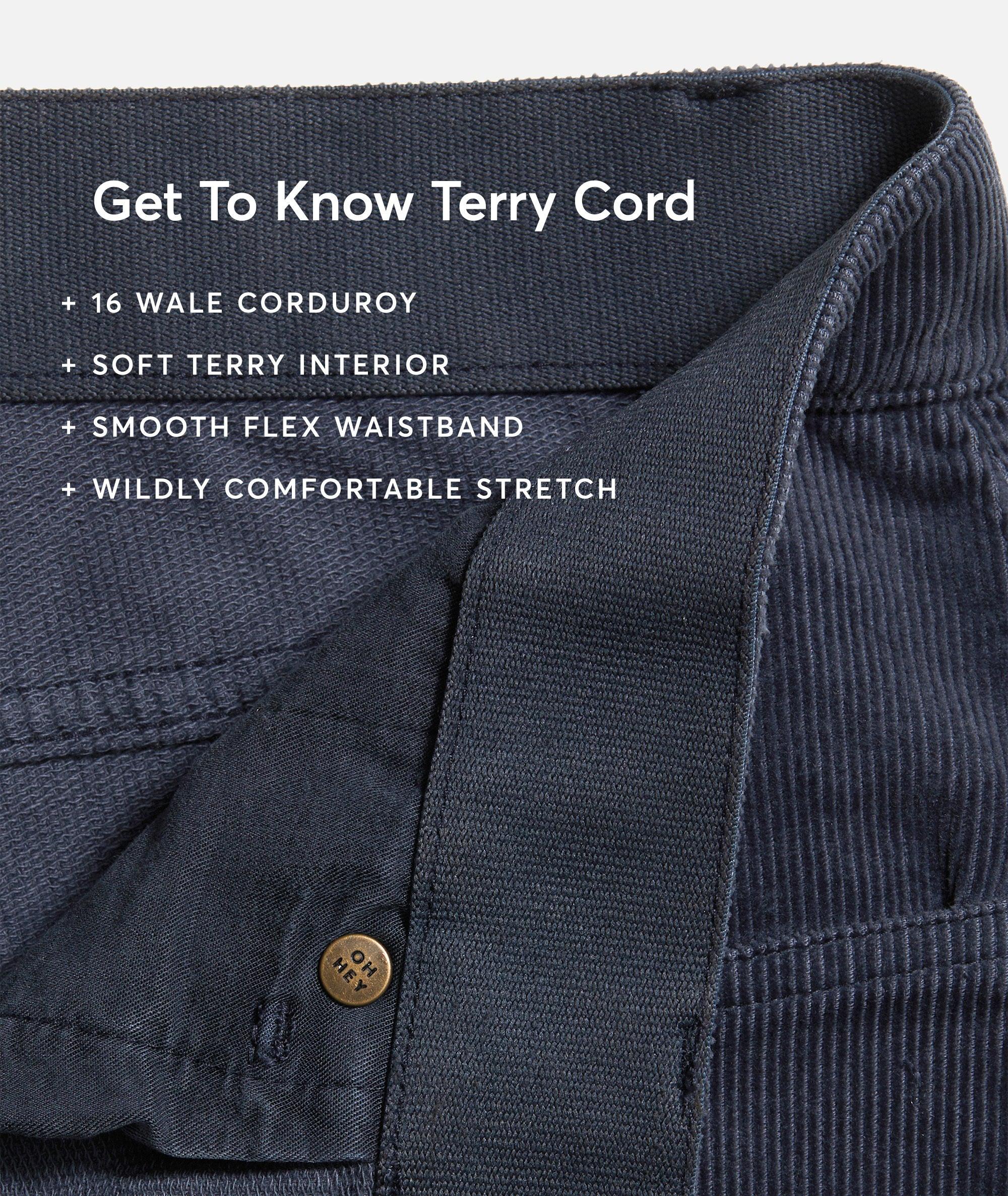 Terry Cord 5 Pocket Pant Product Image