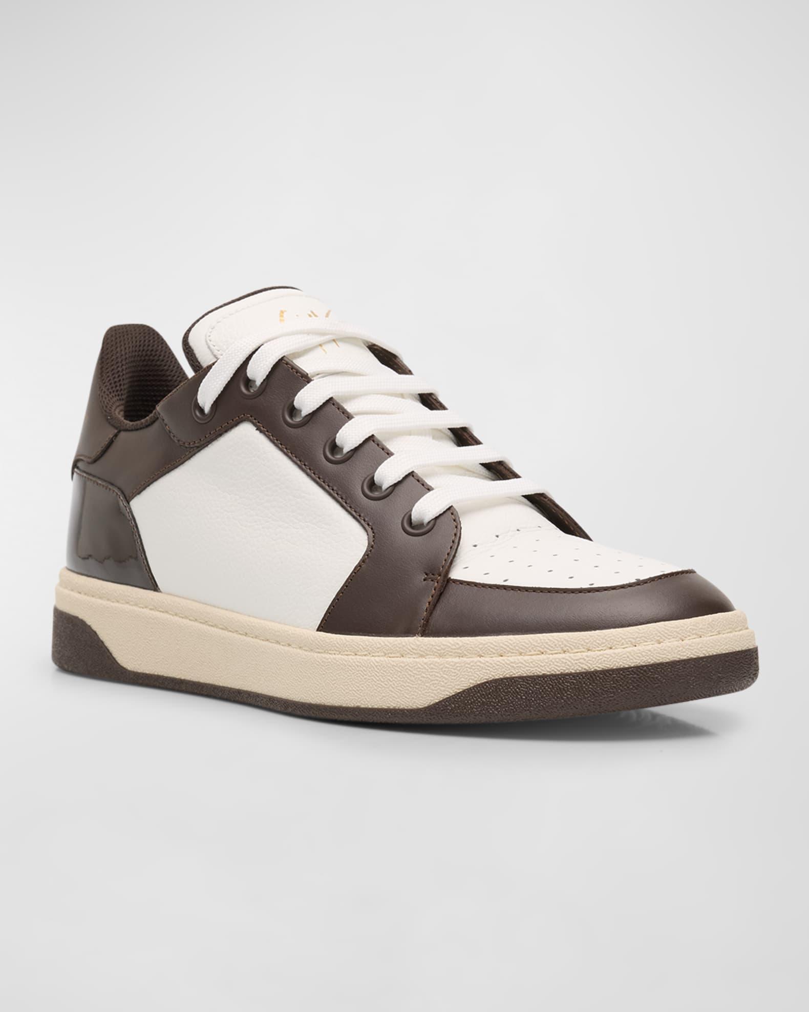Men's Gz94 Bicolor Leather High-Top Sneakers Product Image