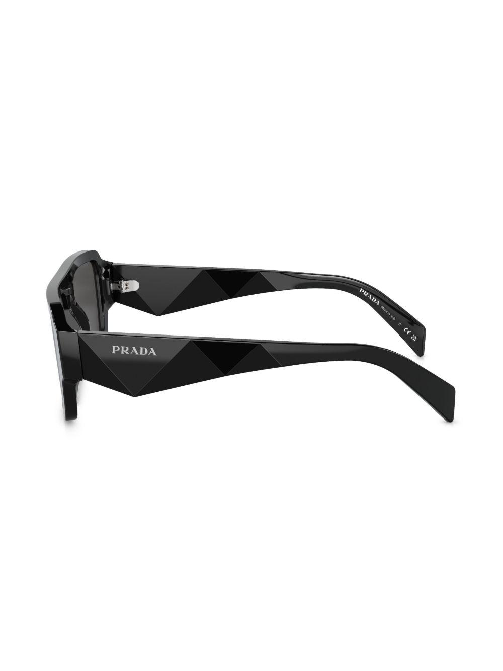 logo-engraved square-frame sunglasses Product Image