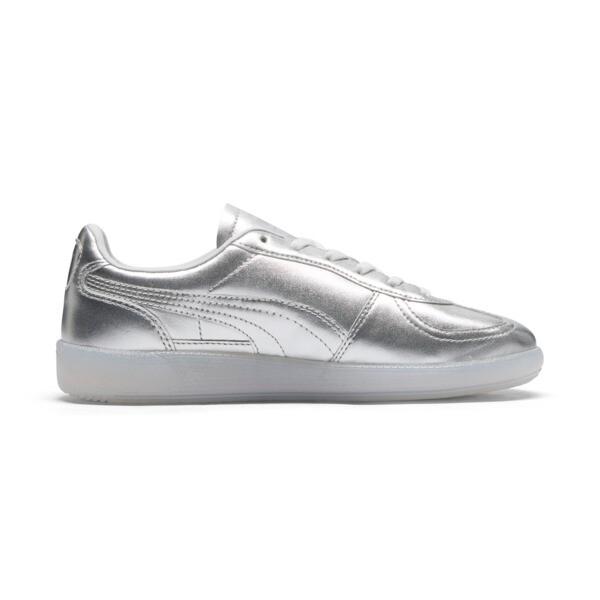 PUMA Palermo Chrome Women's Sneakers in Silver/Feather Grey Product Image