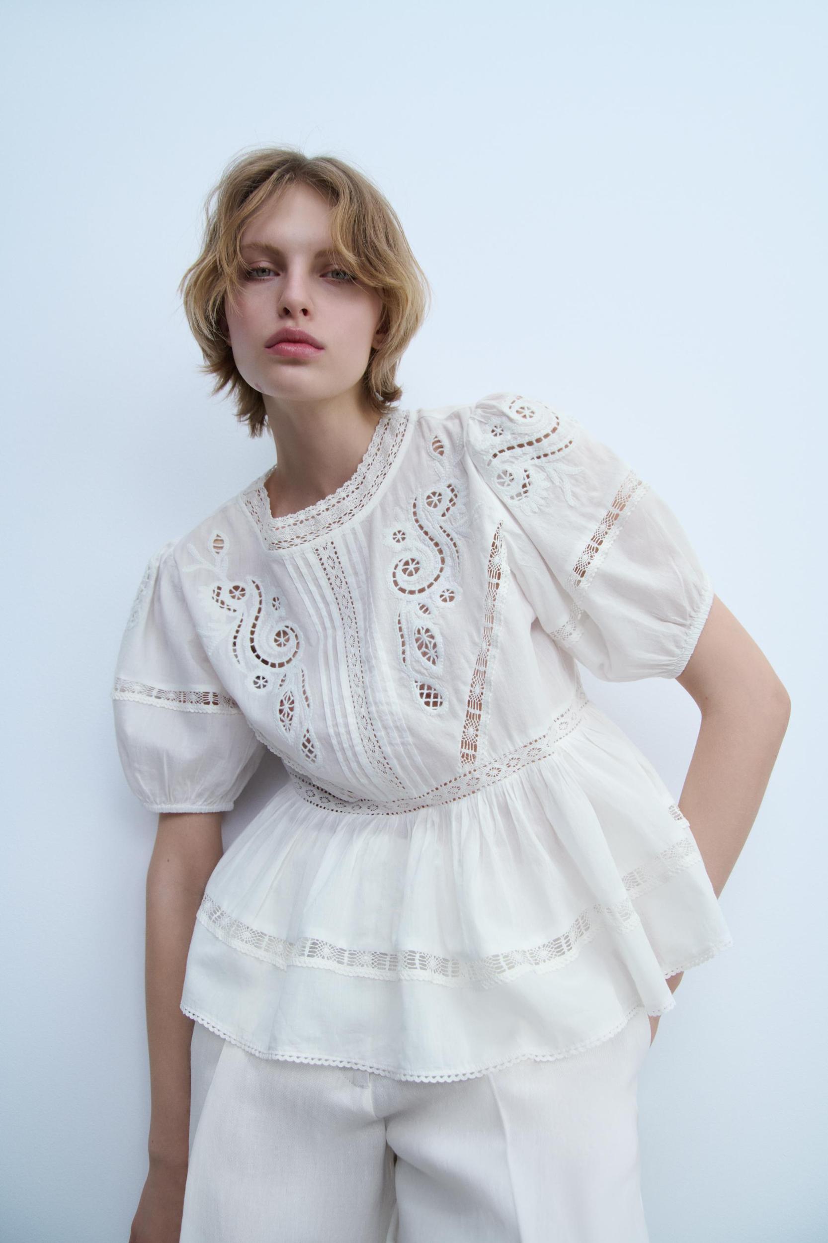 CROCHET SHIRT ZW COLLECTION Product Image