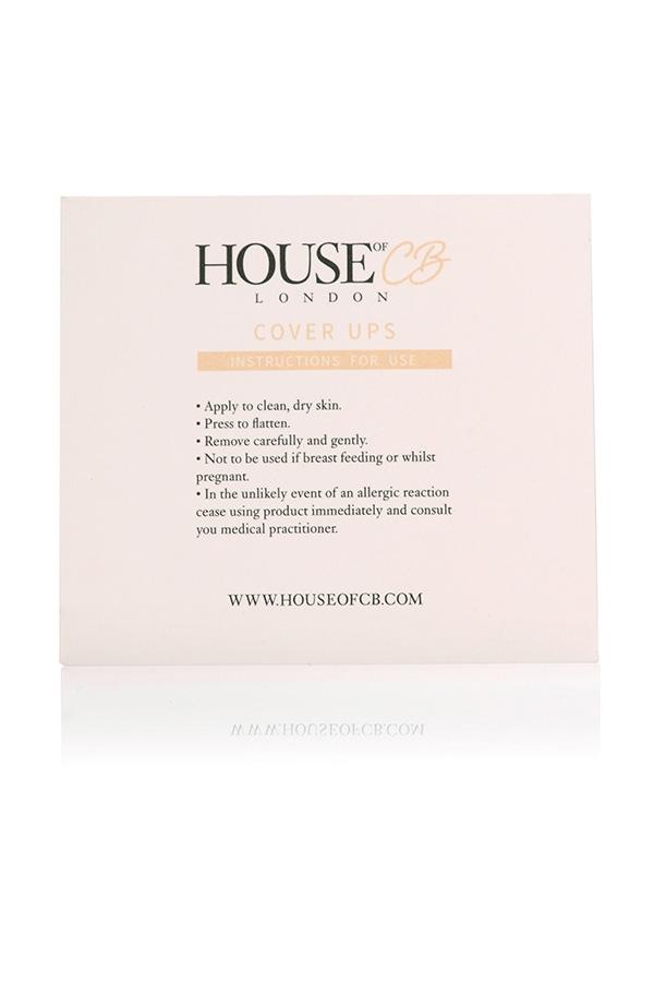  set of 4 beige heart shape nipple covers Product Image