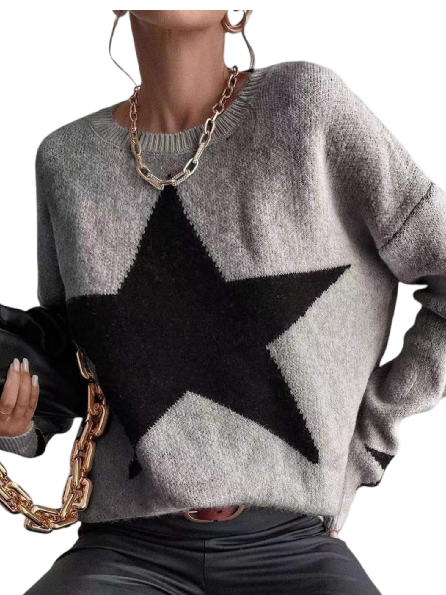 Luv Fashion Starry Sweater Product Image