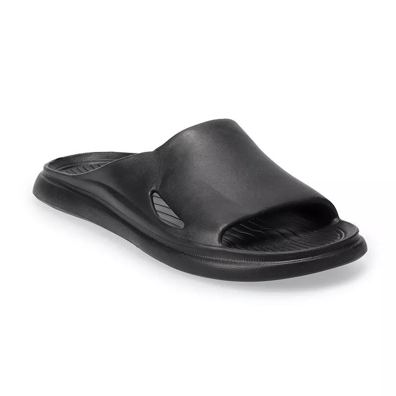 Sonoma Goods For Life® Sullivan Men's Slide Sandals, Size: 10, Black Product Image