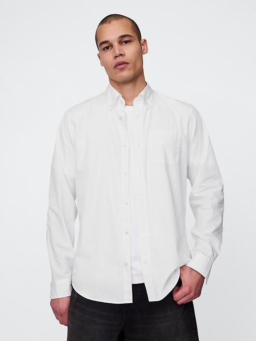 Organic Cotton Poplin Classic Shirt Product Image