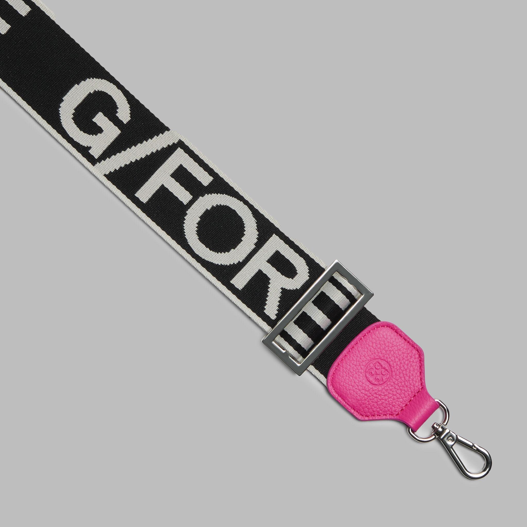 CIRCLE G'S EMBOSSED LEATHER SQUARE BAG Product Image