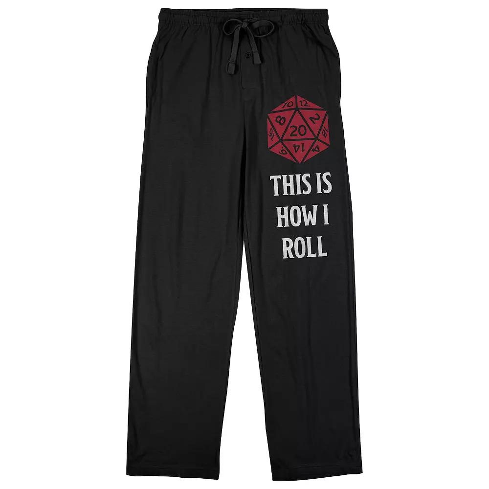 Men's Dungeons & Dragons Pajama Pants,  Product Image