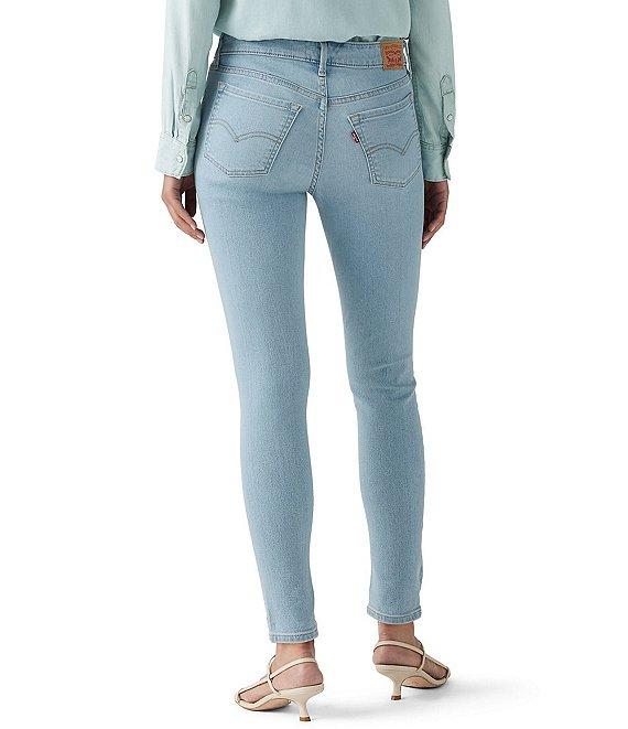 Levi's® 711 Mid Rise Light Wash Skinny Jeans Product Image