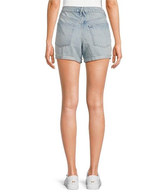 Good American Good 90s Mid-Rise Shorts Product Image