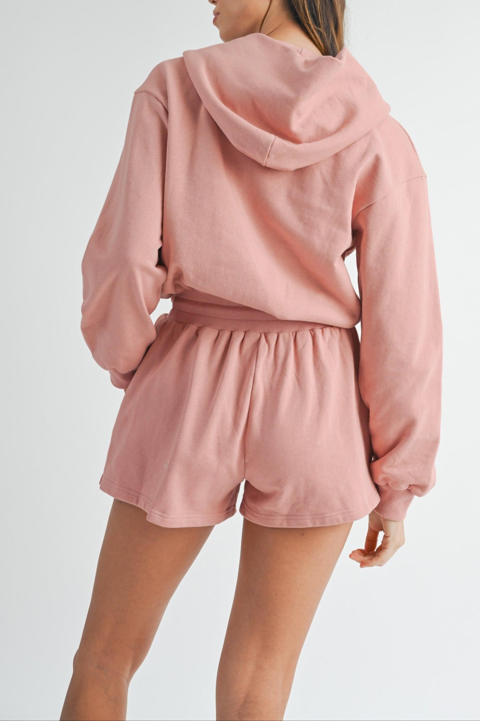 Cotton Hooded Romper Product Image