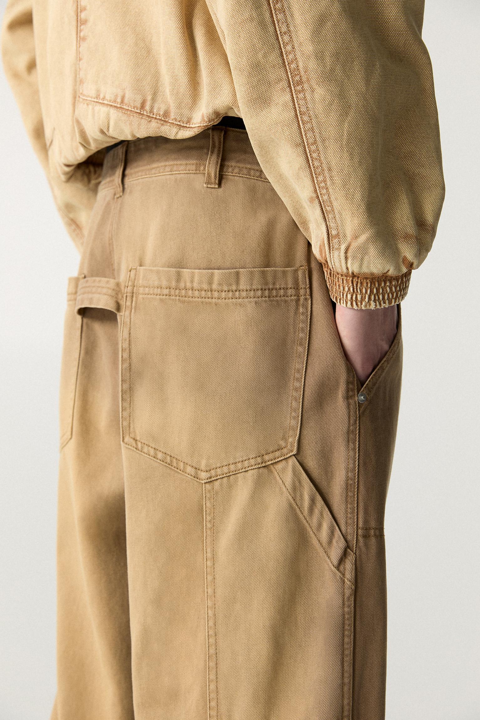 Brown carpenter pants Product Image