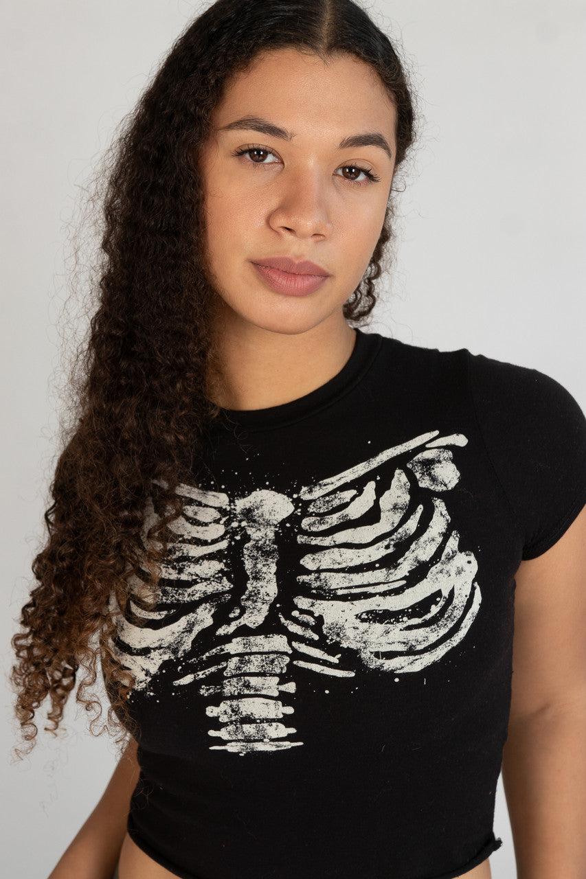 Ribcage Crop Tee Product Image