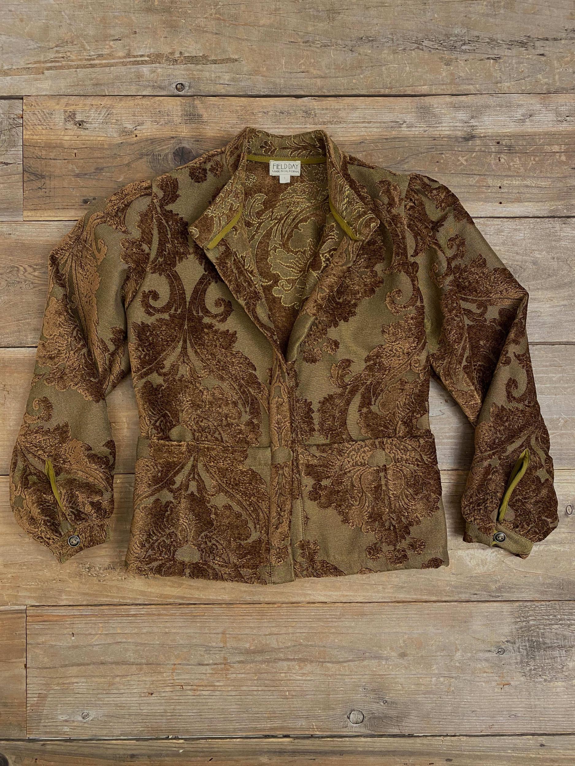 Jane Jacket in Bronze Jaquard Product Image