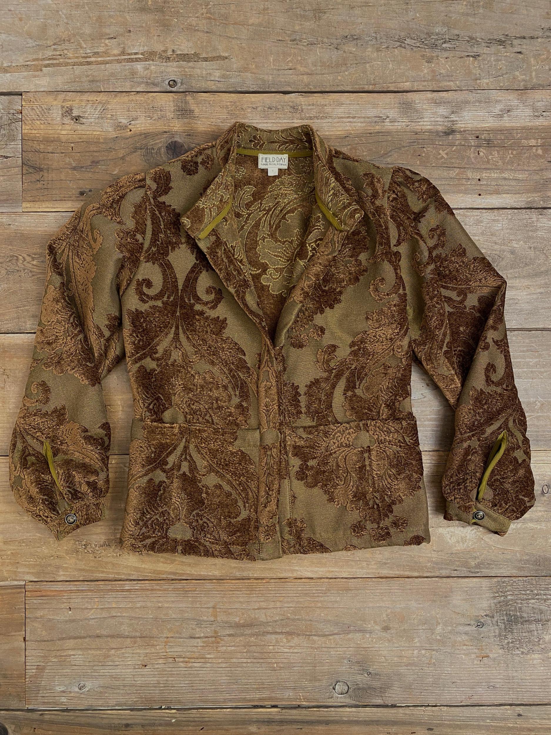 Jane Jacket in Bronze Jaquard Product Image