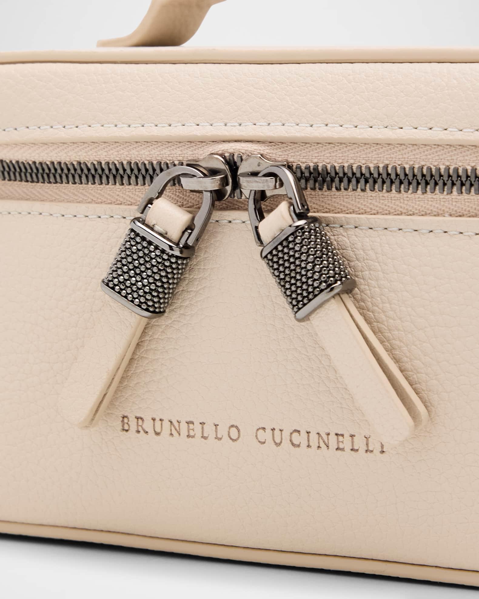 Small Grain Leather Vanity Case Product Image