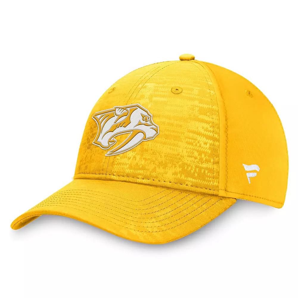 Men's Fanatics Gold Nashville Predators Fundamental Defender Flex Hat, Size: Small/Medium, Pdt Gold Product Image