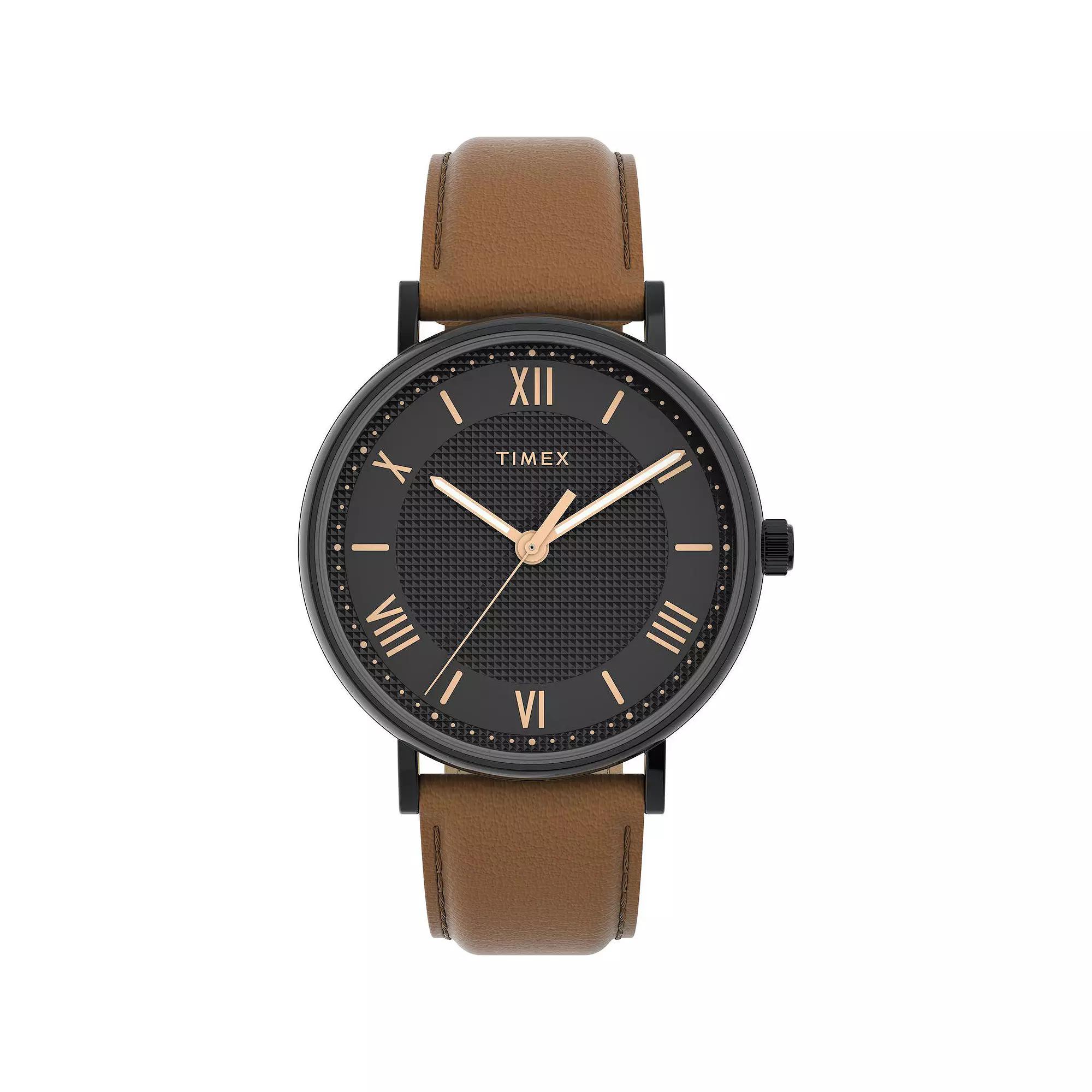 Timex® Men's Southview Leather Strap Watch - TW2V91400JT,  Product Image