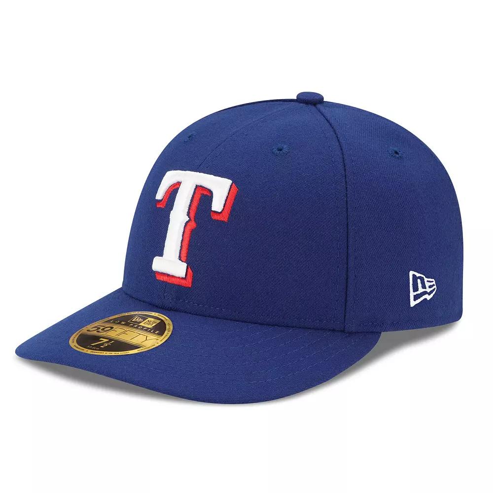 Men's New Era Royal Texas Rangers Game Authentic Collection On-Field Low Profile 59FIFTY Fitted Hat,  Product Image