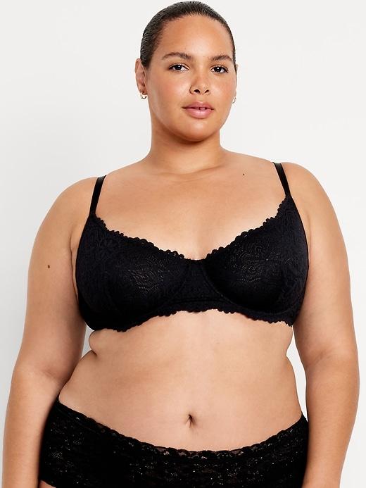 Lace Balconette Bra Product Image