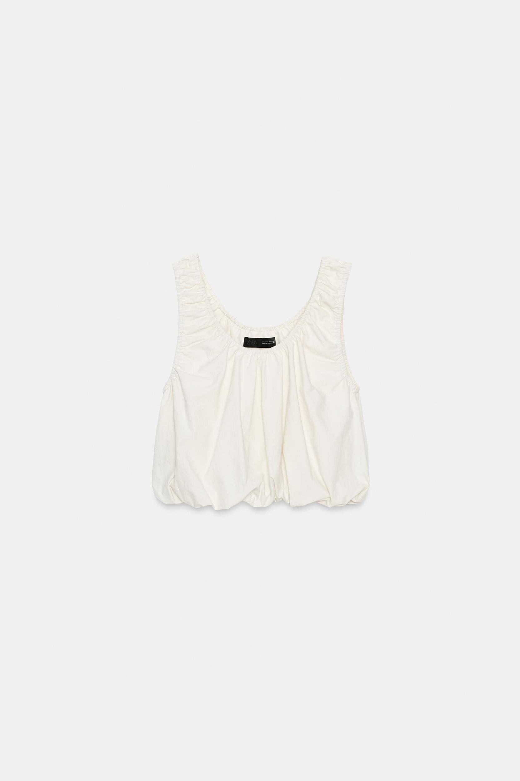 POPLIN BALLOON TOP Product Image