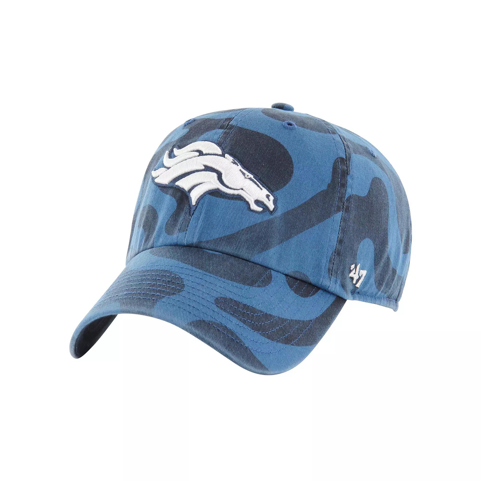 Women's '47 Navy Denver Broncos Freeform Clean Up Adjustable Hat, Blue Product Image