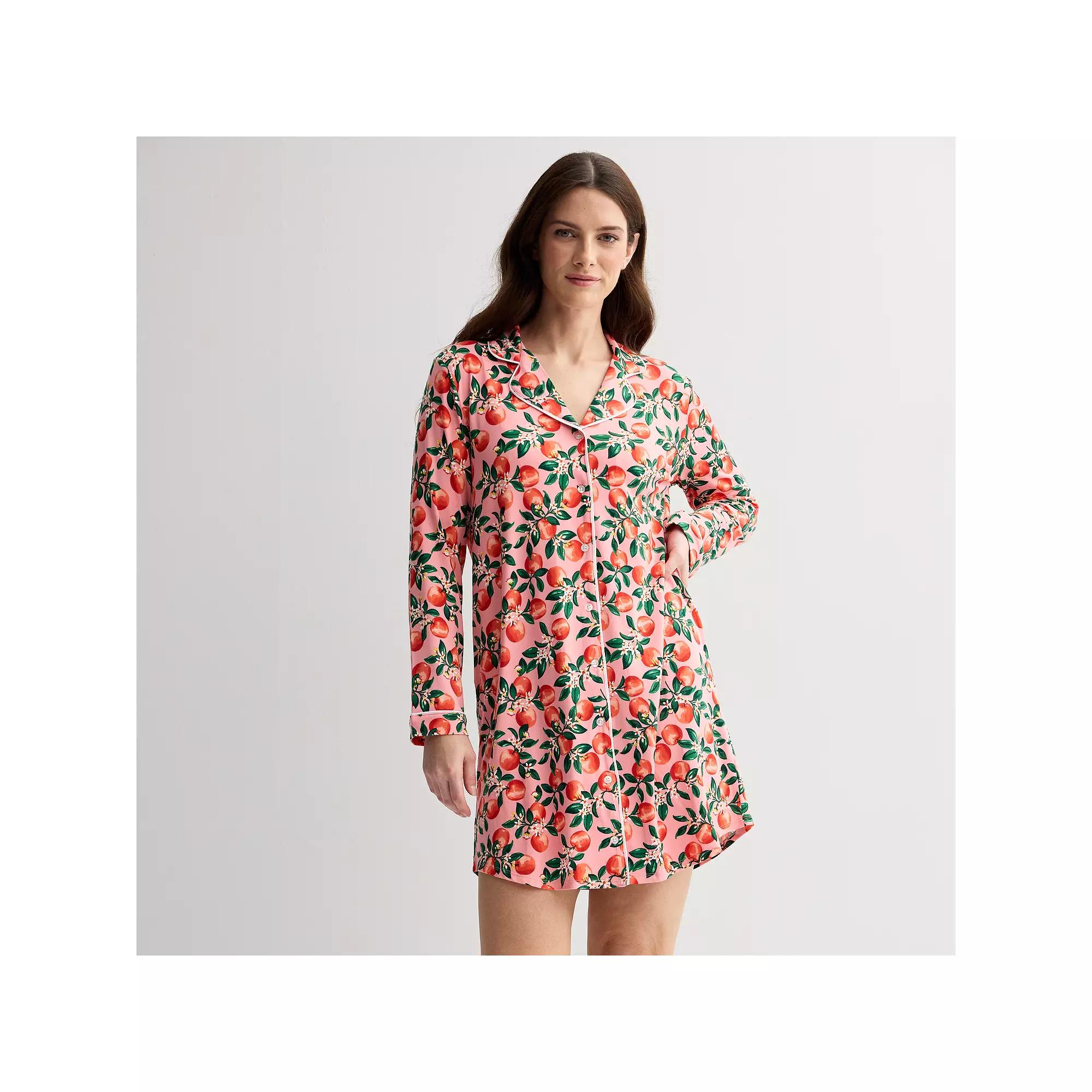 Women's Draper James Cozy Pajama Sleepshirt,  Product Image