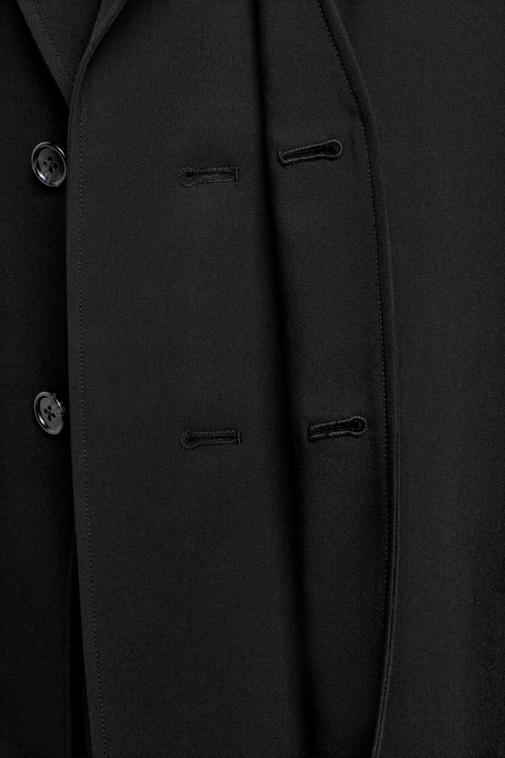 SUIT JACKET WITH REMOVABLE LAPEL Product Image