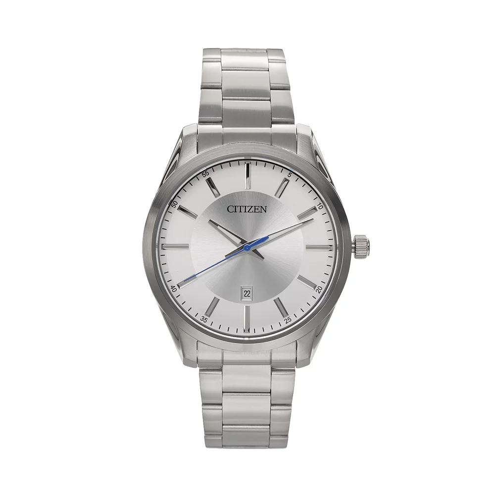 Citizen Mens Stainless Steel Watch - BI1030-53A, Silver Tone Product Image