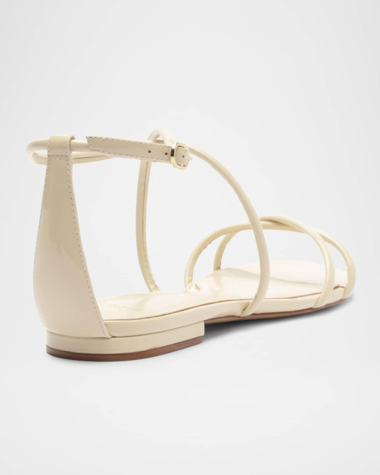Lory Flat Patent Leather Sandals Product Image